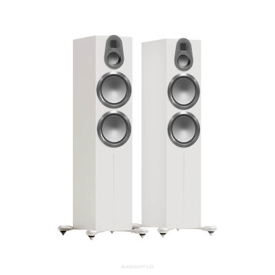 Monitor Audio Gold 6G 500 Biały Satyn Głośniki Podłogowe Autoryzowany Dealer