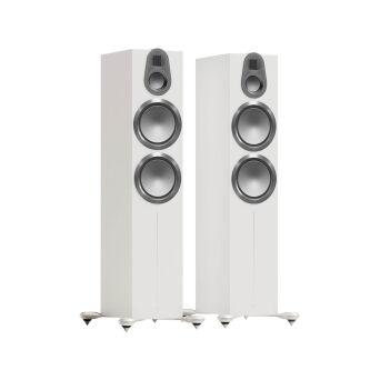 Monitor Audio Gold 6G 500 Biały Satyn Głośniki Podłogowe Autoryzowany Dealer