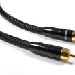 Melodika MD2RD07 Black Edition Kabel 2xRCA - 2x RCA kierunkowy - 0,7m - 2