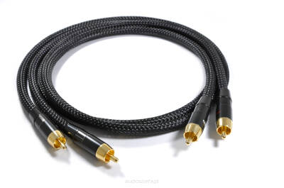 Melodika MD2RD07 Black Edition Kabel 2xRCA - 2x RCA kierunkowy - 0,7m