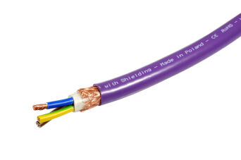 Melodika MDC3400 Purple Rain Przewód zasilający 3x4mm2 ekranowany miedź OFC klasy 4N