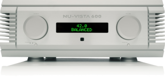 Musical Fidelity Nu-Vista 600 Srebrny Zintegrowany wzmacniacz stereo 200W Lampowy Autoryzowany Dealer