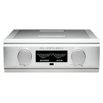 Musical Fidelity Nu-Vista 600.2 Srebrny Zintegrowany Wzmacniacz Stereo Lampowy Autoryzowany Dealer
