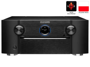 Marantz SR8015 Czarny Amplituner kina domowego 11.2 z 8K, Dolby Atmos, DTS:X Autoryzowany Dealer