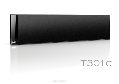 KEF T301c czarny Płaski Głośnik Centralny Autoryzowany Dealer