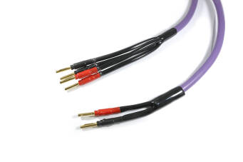 Melodika MDBW41530 Kabel głośnikowy bi-wiring OFC klasy 4N 2x1,5+2x4mm2 - 3m 2szt