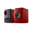 KEF LS50 Wireless II Crimson Red Kolumny Stereo Aktywne Bluetooth WiFi Autoryzowany Dealer - 5