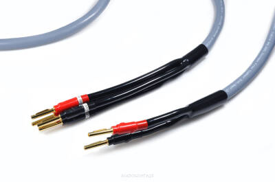 Melodika MDBW41530G Gunmetal Kabel głośnikowy bi-wiring OFC 2x 1,5+2x4mm2 - 3m 2szt