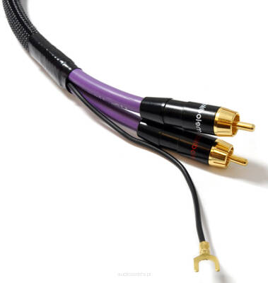 Melodika MDPH15 Kabel 2xRCA PHONO do gramofonu z uziem. 1,5m