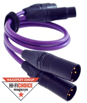 Melodika MD2X05 Kabel 2xXLR - 2xXLR Purple Rain - 0,5m