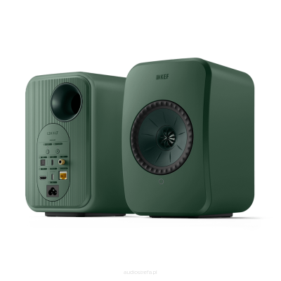 KEF LSX II LT Sage Green Aktywne kolumny podstawkowe z Wi-Fi i Bluetooth Autoryzowany Dealer
