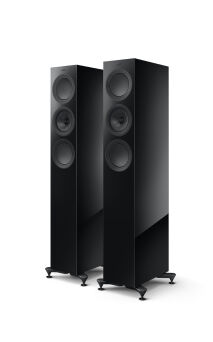 KEF R5 Meta Czarny Połysk Kolumny Podłogowe Autoryzowany Dealer