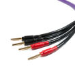 Melodika MDBA41550 Kabel głośnikowy bi-amping 2x 1,5 + 2x 4mm2 - 5m 2szt - 4