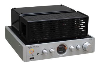 TAGA Harmony HTA-25B Srebrny Wzmacniacz lampowy Stereo Autoryzowany Dealer