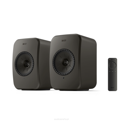 KEF LSX II LT Graphite Grey Aktywne kolumny podstawkowe z Wi-Fi i Bluetooth Autoryzowany Dealer