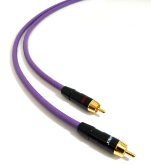 Melodika MD2R25 Kabel 2xRCA - 2xRCA Purple Rain - 2,5m