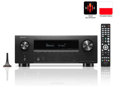 DENON AVR-X2800H DAB Amplituner sieciowy 7.2 8K HEOS