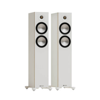 Monitor Audio Bronze 7G 300 Białe Kolumny Podłogowe Autoryzowany Dealer