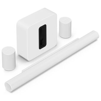 SONOS ARC Ultra + 2 x Era 100 + Sub 4  Zestaw Biały Autoryzowany Dealer
