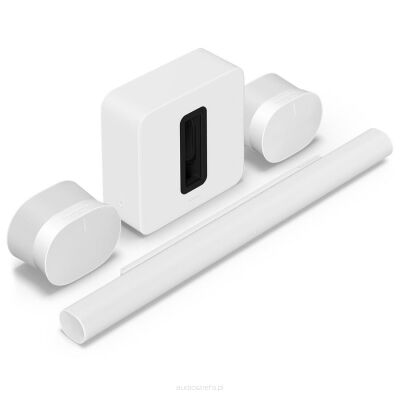 SONOS ARC Ultra + 2 x Era 300 + Sub 4  Zestaw Biały Autoryzowany Dealer