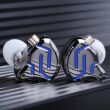 KZ ZSN PRO 2 NO MIC Czarno-Niebieskie Słuchawki Dokanałowe Autoryzowany Dealer - 2