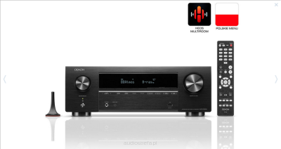 DENON AVR-X1800H Czarny Amplituner Autoryzowany Dealer