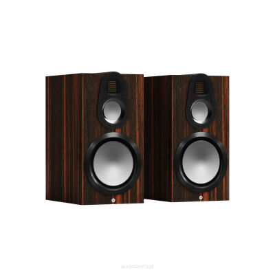 Monitor Audio Gold 6G 100 Macassar Okleina Naturalna Głośniki Podstawkowe Autoryzowany Dealer