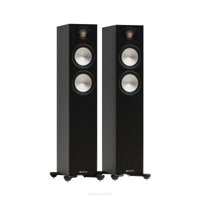 Monitor Audio Bronze 7G 300 Czarne Kolumny Podłogowe Autoryzowany Dealer