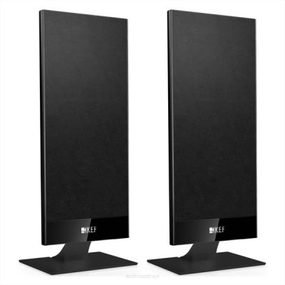 KEF T101 czarny Płaskie głośniki Autoryzowany Dealer