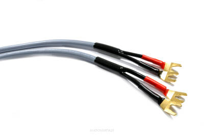 Melodika MDSC4060Gs Gunmetal Edition Kabel głośnikowy z widłami OFC 4N 2x4mm2 - 6m 2szt.