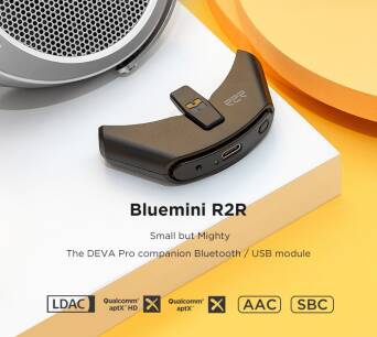 HIFIMAN DEVA PRO Stealth Magnets Audiofilskie słuchawki 3w1 planarne otwarte Bluetooth
