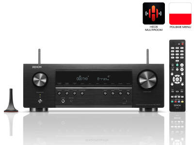 DENON AVC-S660H Amplituner 5.2 8K Czarny Autoryzowany Dealer