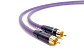 Melodika MD2R07 Kabel 2xRCA - 2xRCA Purple Rain - 0,75m