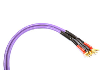 Melodika MDSC1575s Kabel głośnikowy z widłami OFC 2x1,5mm2 7,5m 2szt.