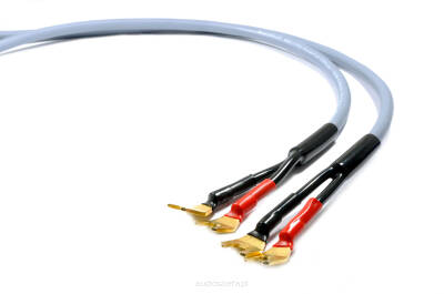 Melodika MDSC1530Gs Gunmetal Edition Kabel głośnikowy z widłami OFC 4N 2x1,5mm2 3m 2szt.