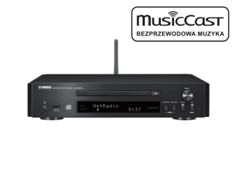 Yamaha CD-NT670D Czarny Odtwarzacz CD z funkcjami sieciowymi