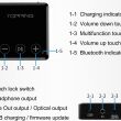 Topping BC3 Bezprzewodowy Odbiornik Bluetooth LDAC z wyjściem słuchawkowym Czarny Autoryzowany Dealer - 3