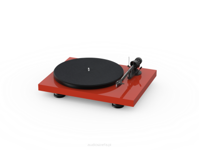 Pro-Ject DEBUT CARBON EVO HG Czerwony Otwarty Gramofon Autoryzowany Dealer