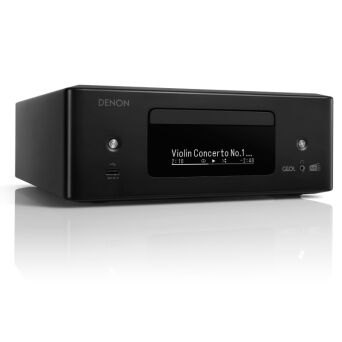 DENON RCDN-12 DAB Czarny Amplituner stereo z CD Autoryzowany Dealer