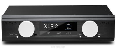 Musical Fidelity NU-VISTA VINYL S Czarny Audiofilski hi-endowy lampowy przedwzmacniacz gramofonowy MM / MC