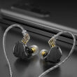KZ ZS10 Pro X NO MIC Słuchawki Dokanałowe Czarne Autoryzowany Dealer - 5