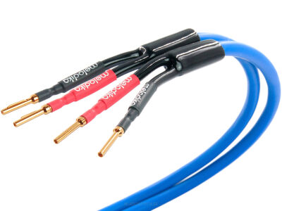 Melodika SBSC2540 Sky Blue Kabel głośnikowy OFC 4N 2x2,5mm2 o długości 4m - 2szt