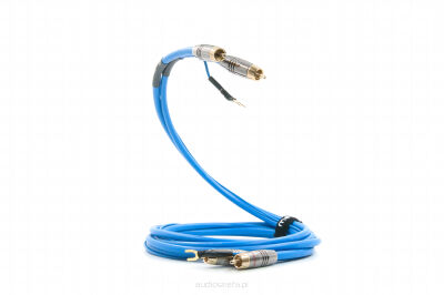 Melodika SBPH07 Kabel 2xRCA Sky Blue PHONO do gramofonu - 0,7m  Autoryzowany Dealer