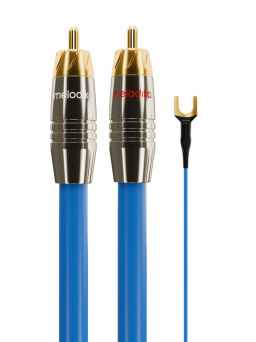 Melodika SBPH10 Sky Blue Phono 2xRCA - 1m Autoryzowany Dealer