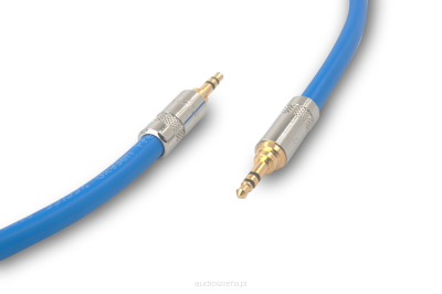 Melodika SBMJ25 Sky Blue Kabel Mini Jack stereo 3.5mm - Mini Jack stereo 3.5mm 2,5m Autoryzowany Dealer