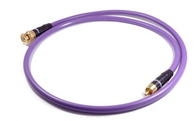Melodika MDBNR07 Kabel koaksjalny RCA - BNC 75 Ohm do Exposure, Naim, Chord - 0,7m