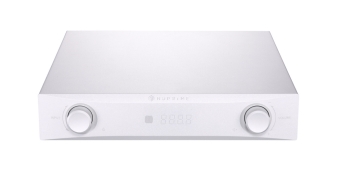 NuPrime IDA-8 Srebrny zintegrowany cyfrowy wzmacniacz stereo 2x100W z przetwornikiem DAC i donglem Bluetooth
