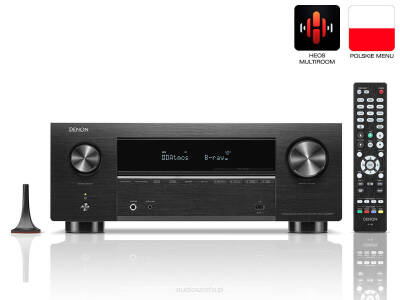 DENON AVC-X3800H Amplituner 11.2 8K Czarny Autoryzowany Dealer