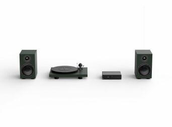 Pro-Ject COLOURFUL SET HIFI Zielony Zestaw Stereo Gramofon + głośniki podstawkowe Autoryzowany Dealer