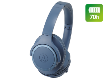 Audio-Technica ATH-SR30BT Niebieskie Słuchawki Bluetooth Autoryzowany Dealer